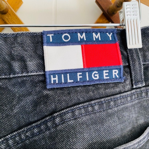 Vintage Tommy Hilfiger Black Denim Jeans - Picture 6 of 8